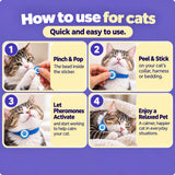 How to use NeuroPet calming stickers for cats