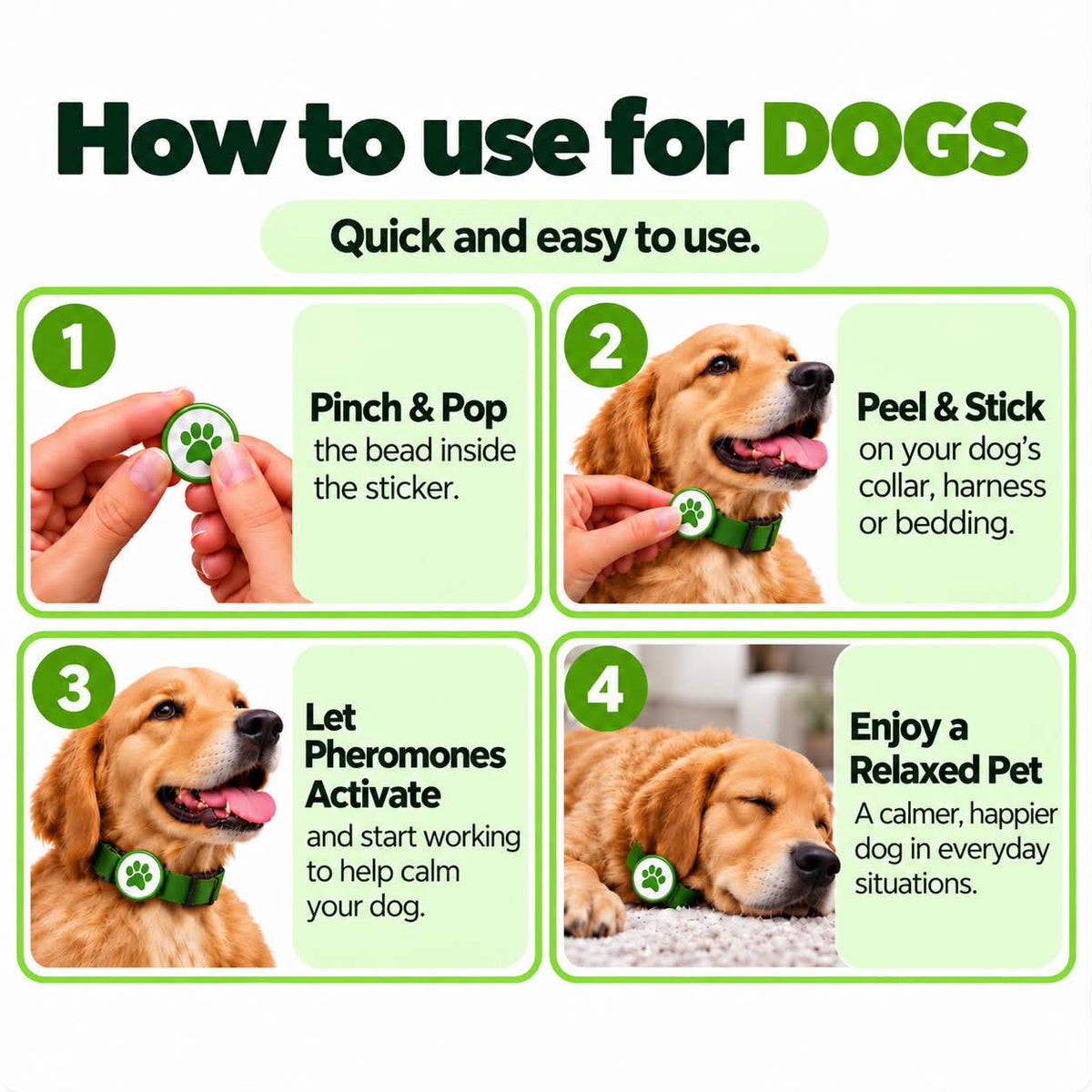 NeuroPet Calming Stickers for Dogs