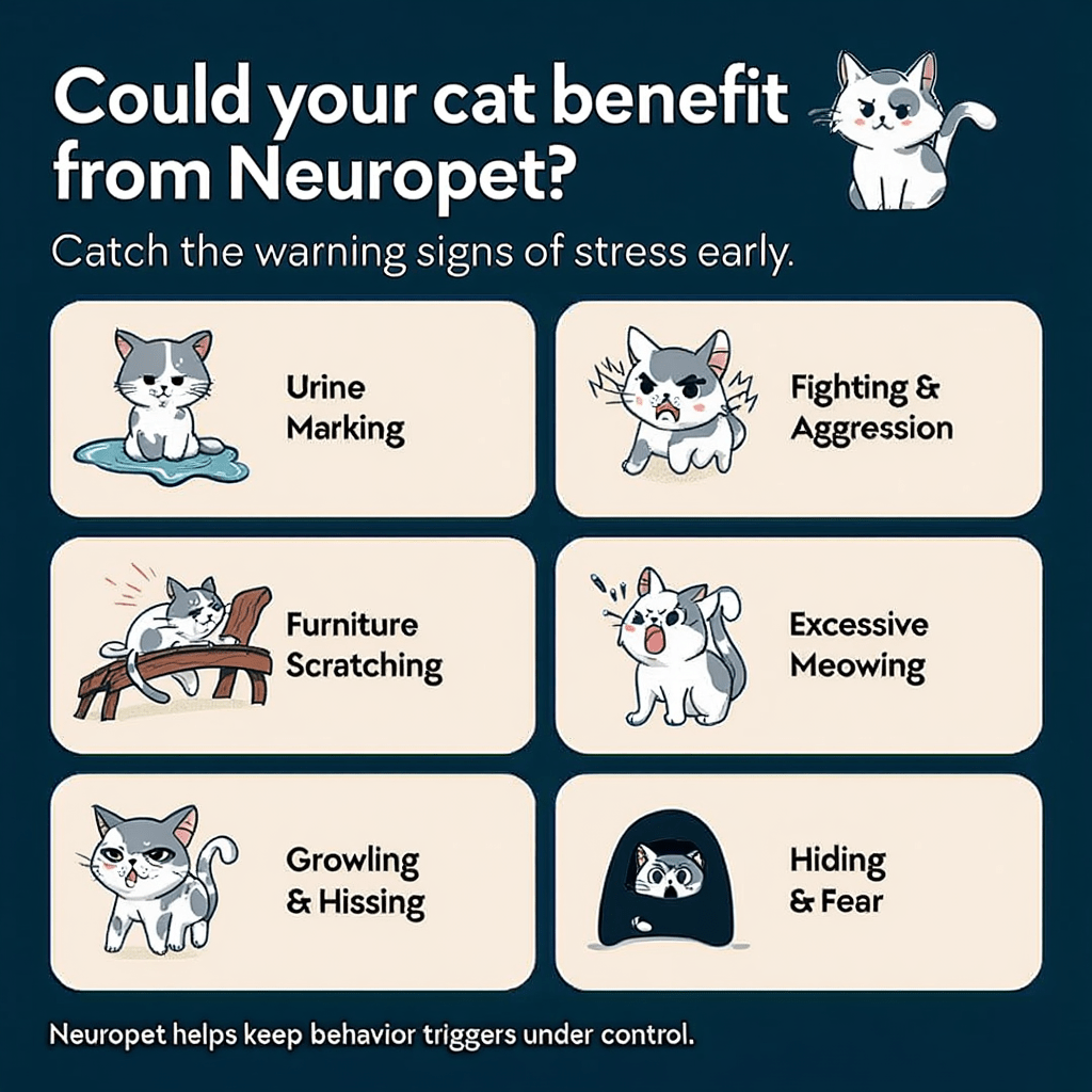NeuroPet Calming Stickers for Cats - Neuropet