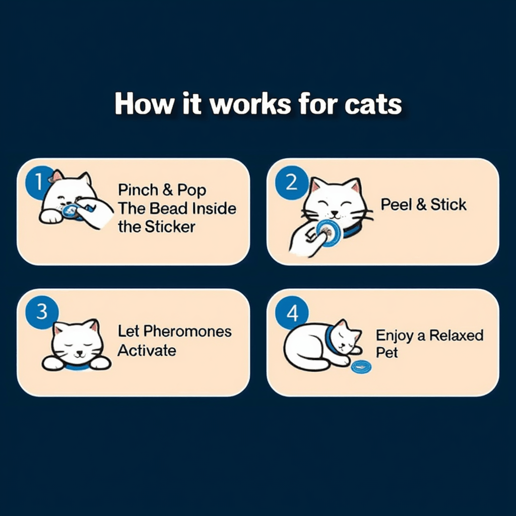 NeuroPet Calming Stickers for Cats - Neuropet