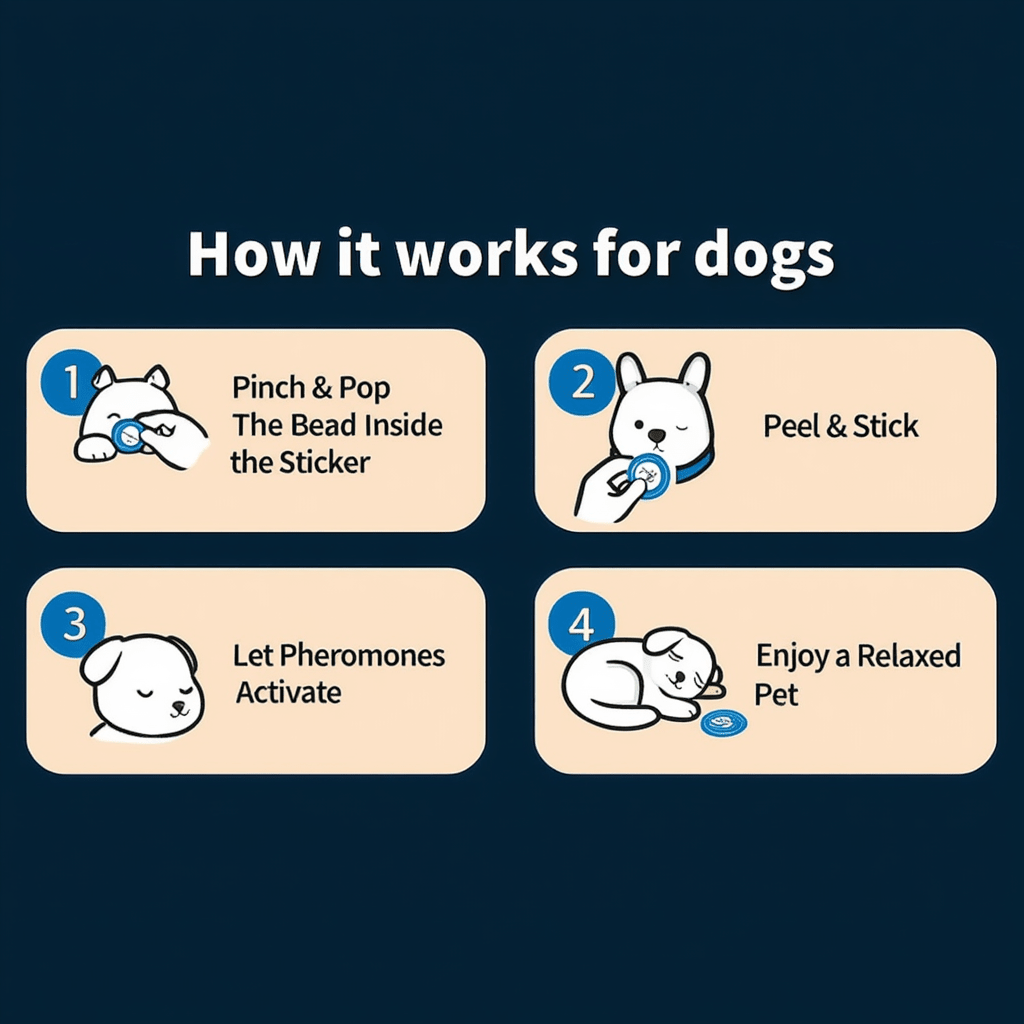 NeuroPet Calming Stickers for Dogs - Neuropet