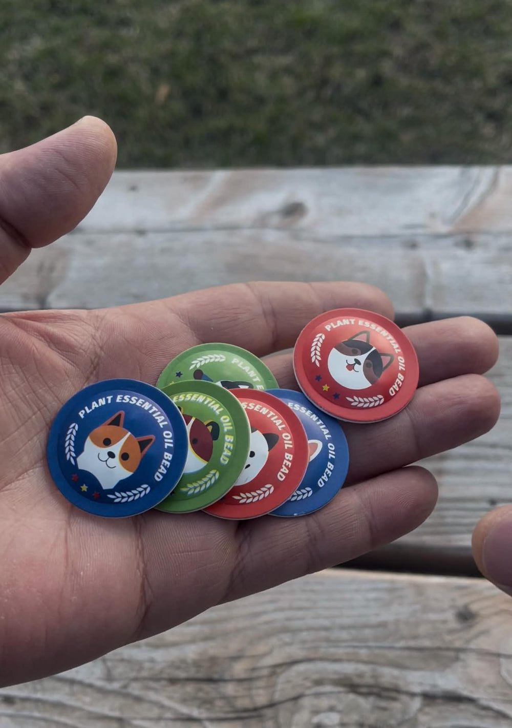 NeuroPet calming stickers shared by our community